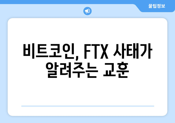 가상화폐 사기, 어떻게 피할까? | 비트코인, FTX 사례 분석 및 예방 가이드