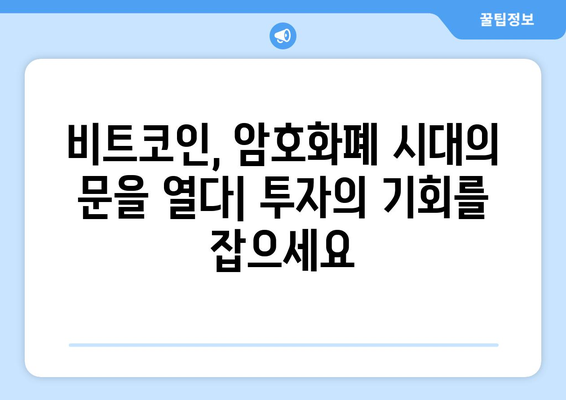 비코노미 시대, 비트코인 투자 시작하기| 초보자를 위한 완벽 가이드 | 비트코인, 암호화폐, 투자 전략, 투자 가이드